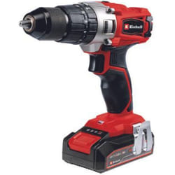 Einhell TE-CD 18/2 Li-i+22 1250 tr/min 1,14 kg Noir, Rouge