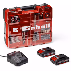 Einhell TE-CD 18/2 18750 tr/min Sans clé 1,45 kg Noir, Rouge