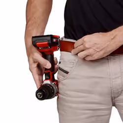 Einhell TE-CD 18/2 18750 tr/min Sans clé 1,45 kg Noir, Rouge - Vue supplémentaire 5