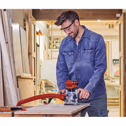 Einhell TP-RO 18 Set Li BL Noir, Rouge, Argent 30000 tr/min
