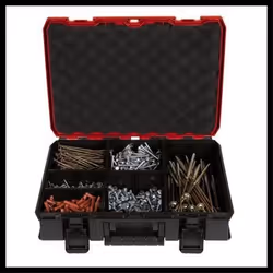 Einhell E-Case S-F Boîte pour petites pièces Polypropylène Noir, Rouge