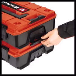 Einhell E-Case S-F Boîte pour petites pièces Polypropylène Noir, Rouge