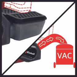 Einhell TP-BS 18/457 Li BL - Solo Ponceuse à feuille abrasive Noir, Rouge - Vue supplémentaire 7