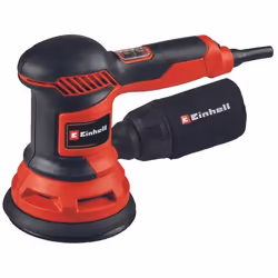 Einhell 4462005, Ponceuse orbitale aléatoire, Détail, Velcro, Rouge, Plastique, 12000 OPM