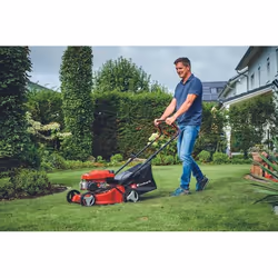Einhell GC-PM 40/2 S tondeuse à gazon Tondeuse à gazon poussée Essence Noir, Rouge