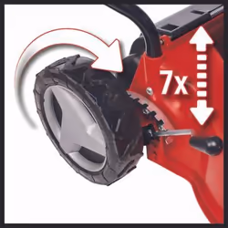 Einhell GC-PM 40/2 S tondeuse à gazon Tondeuse à gazon poussée Essence Noir, Rouge - Vue supplémentaire 5