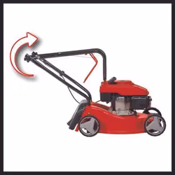 Einhell GC-PM 40/2 Marcher derrière un tracteur tondeuse Essence Rouge - Vue supplémentaire 5
