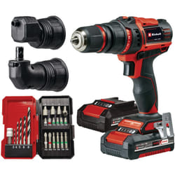 Einhell - Perceuse Visseuse sans fil te-cd 18/45 3X-Li +22 Power X-Change (18V, couple 45 Nm, Mandrin amovible avec porte-embouts, avec 22