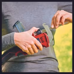 Einhell GE-GS 18/150 Li-Solo 10 cm 18 V Noir, Rouge - Vue supplémentaire 4