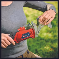 Einhell GE-GS 18/150 Li-Solo 10 cm 18 V Noir, Rouge - Vue supplémentaire 5
