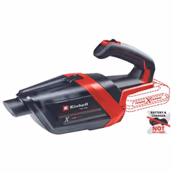 Einhell TE-HV 18/06 Li - Solo, Sec, Sans sac, 0,6 L, Noir, Rouge