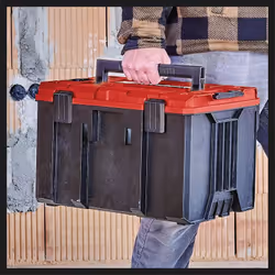 Einhell E-Case M étui pour équipements Étui rigide Noir, Rouge - Vue supplémentaire 5