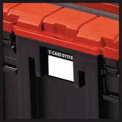 Einhell E-Case M étui pour équipements Étui rigide Noir, Rouge - Vue supplémentaire 7