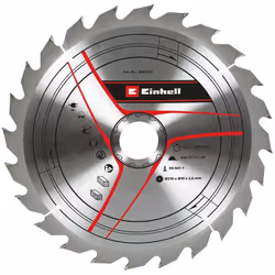 La lame de scie en carbure de tungstène Einhell a un diamètre de 210 mm et est équipée d’un alésage de 30 mm. La lame de scie ...