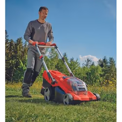 Einhell RASARRO 36/42 (2x5,2Ah) tondeuse à gazon Tondeuse à gazon poussée Batterie Noir, Rouge - Vue supplémentaire 8
