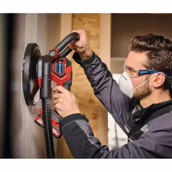 Einhell TP-DWS 18/225 Li BL Ponceuse de sol 1200 tr/min Noir, Rouge