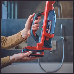 Einhell BRILLIANTO laveur de vitres électriques 0,3 L Noir, Rouge