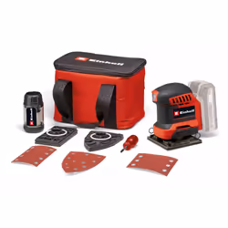 Einhell TE-OS 18/113 3X Li, Noir, Rouge, Batterie, 18 V, 1,04 kg, 101 x 113 mm, 272 mm