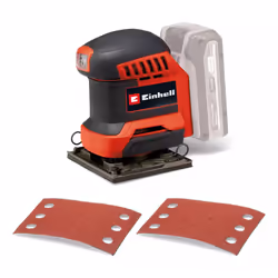 Einhell TE-OS 18/113 Li, Noir, Rouge, Batterie, 18 V, 101 x 113 mm, 180 mm, 172 mm