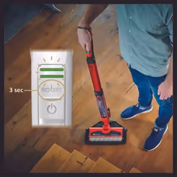 Einhell CLEANEXXO balai à franges et balai-éponge 400 ml Humide Rouge - Vue supplémentaire 10