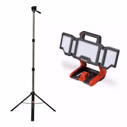 Einhell TP-CL 18/3000 Li Set, LED, 60 ampoule(s), 1,75 kg, Noir, Rouge, Éclairage autonome