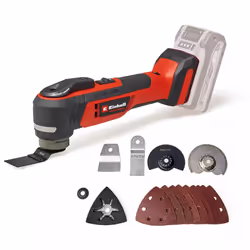 Einhell TP-MG 18 Li BL - Solo, Meulage, Polissage, Sciage, Noir, Rouge, Batterie, Lithium-Ion (Li-Ion), 18 V, 1,08 kg