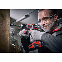 Einhell TP-CD 18/80 Li BL-Solo Sans clé 1,41 kg Noir, Rouge