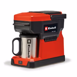 Einhell TE-CF 18 Li-Solo, 0,24 L, Dosette de café, Noir, Rouge
