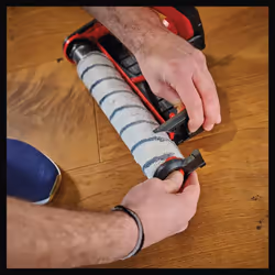 Einhell CLEANEXXO Tête de serpillère Noir, Rouge, Blanc