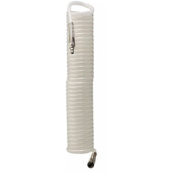 Tuyau d'air en spirale 10m - ø intérieur 9,3mm - pression max 15 bar - raccord rapide - Einhell