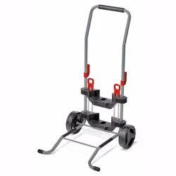 Einhell 4173772, Brouette manuelle, 2 roue(s), Roues pleines, Noir, Rouge, 75 L, 50 kg