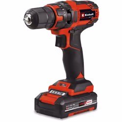La perceuse-visseuse sans fil Einhell TC-CD 18/35-2 Li (1x1,5 Ah) est un membre maniable et pratique de la gamme flexible Pow ...
