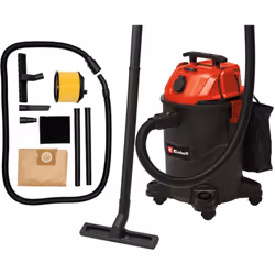 L’aspirateur eaux et poussières TC-VC 1825 A Einhell , d’une puissance de 1 250 W, est un appareil performant pour effectuer  ...