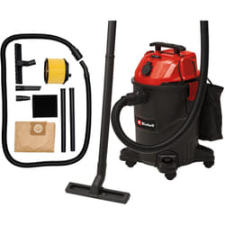 Dike - Einhell Aspirateur eaux et poussières tc-vc 1825 a (1 250 w, cuve de 25 l, capacité d'aspiration de 180 mbar) Livré avec buses, filtres et sac