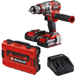 Einhell - Professional Perceuse Visseuse à percussion sans fil tp-cd 18/80 Li-i bl (2x2,0Ah) Power X-Change (18 v, moteur Brushless, Couple 80 Nm)