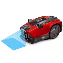 Einhell Flexo Cam Plus 600 Tondeuse à gazon robot Batterie Noir, Rouge, Argent