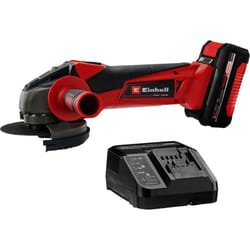 Einhell - Meuleuse d'angle Ø115mm sans fil tc-ag 18/115 Li (1 x 4,0 Ah) (18 v, disque ø 115 mm, profondeur de coupe 28 mm) Livré avec Batterie 4,0 Ah
