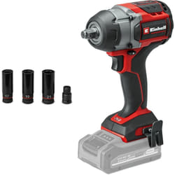Einhell Professional Boulonneuse Compact sans fil TP-CW 18/750-C Li BL - Solo Power X-Change (18V, 750 Nm, 4 Porte-embout, Moteur sans charbon) Livré