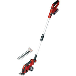 Einhell - Cisaille à gazon, taille-buissons sans fil ge-cg 18/100 Li t Kit Power X-Change (18V, rallonge télescopique, Poignée avec 5 positions)