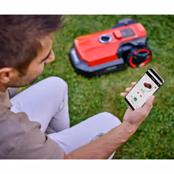 Einhell Freelexo 500 Tondeuse à gazon robot Batterie Noir, Rouge, Argent - Vue supplémentaire 4
