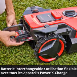 Einhell Freelexo 500 Tondeuse à gazon robot Batterie Noir, Rouge, Argent - Vue supplémentaire 6