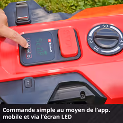 Einhell Freelexo 500 Tondeuse à gazon robot Batterie Noir, Rouge, Argent - Vue supplémentaire 8