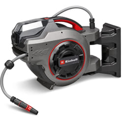Einhell - Enrouleur de tuyau sans fil ge-hr 18/30-1 Li-Solo Power X-Change (18V, mécanisme d'enroulement automatique, pivote jusqu'à 180°) Livré sans