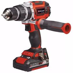 La visseuse-perceuse à percussion sans fil TP-CD 18/60 Li-i BL (1 x 2,0 Ah) Professional Einhell est un outil puissant et pol ...
