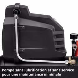 Einhell Compresseur Tc-ac 190/24/8 I Of (1100 W, 8 Bar Max., Cuve De 24 L, Capacité De Pompage De 190 L/min, Sans Lubrification) - Vue supplémentaire 2