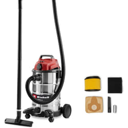 Einhell Aspirateur eau et poussière TC-VC 3055 SA (950 W, cuve de 30 L, capacité d'aspiration de 190 mbar) Livré avec Accessoires