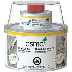 Huile pour bois 2K Osmo Teinte: Cognac 6143 - Conditionnement: 0,375L