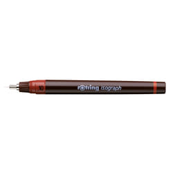 Rotring Isograph Stylos à encre gel avec bouchon Noir 1 pièce(s)