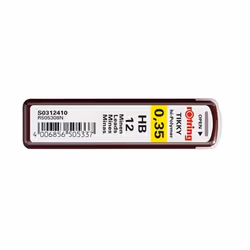 Rotring Polymer Leads, HB, 0,35 mm