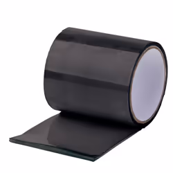 HEISSNER Easy FIX, Noir, Verre, Métal, PVC, 1,5 m, 15 cm, 0,5 µm